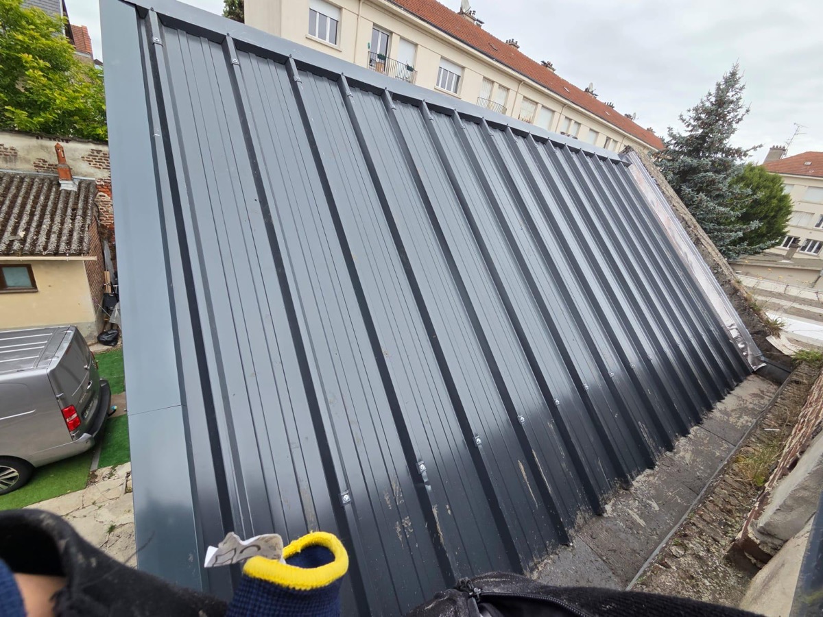 Couverture bac acier et toiture-terrasse